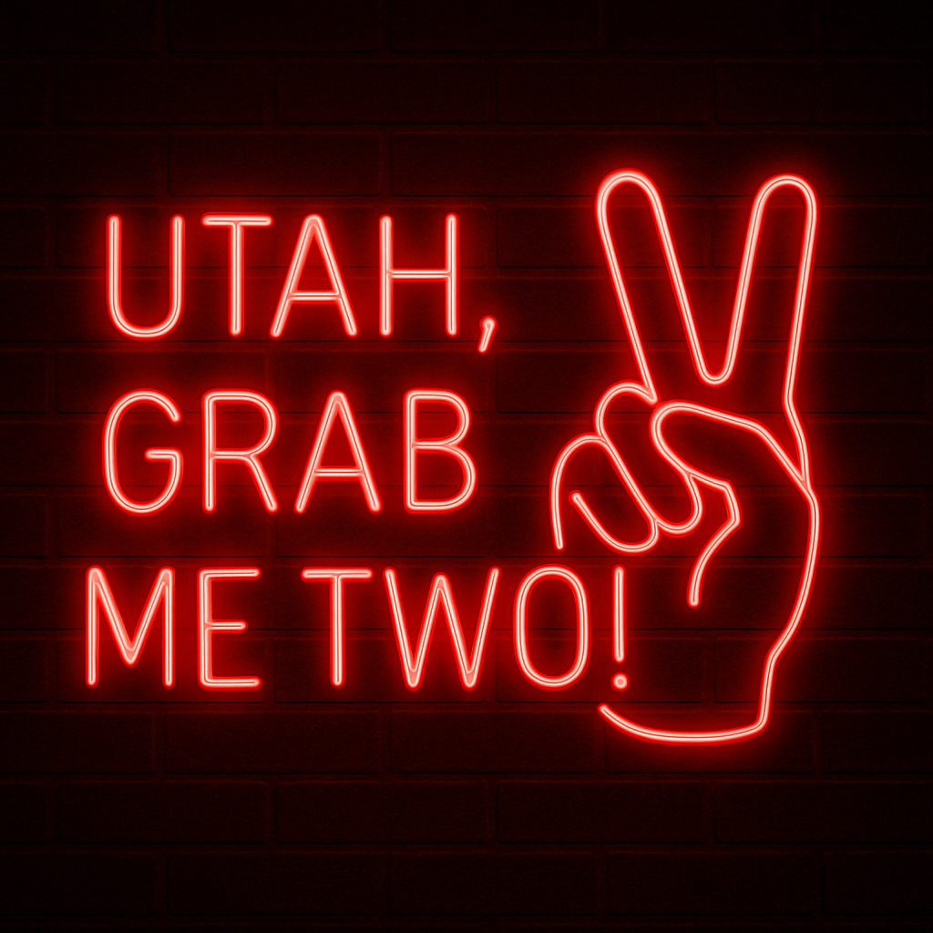 Utah, grab me two!