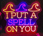 i put a spell on you neon sign