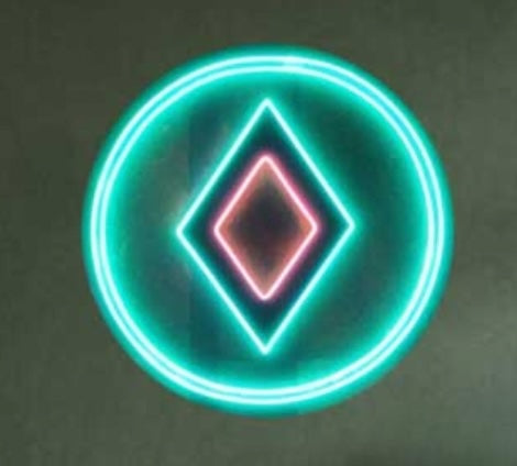 Soul Center  —  Diamond Neon Sign