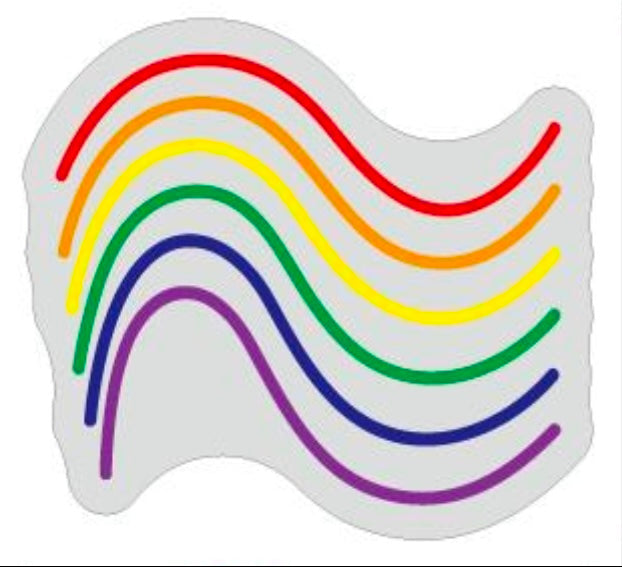 Wave That Flag Pride Flag Neon Sign